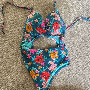 Floral Kids Swimwear